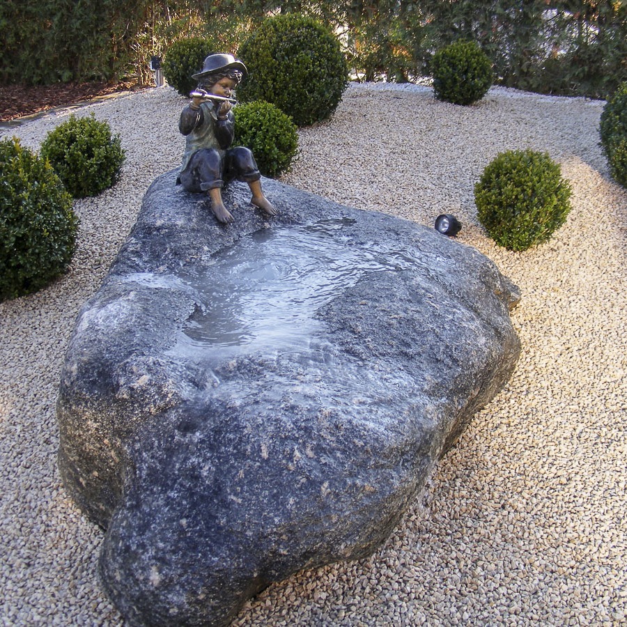 Gartenbrunnen, Quellsteine, Wasserspiel